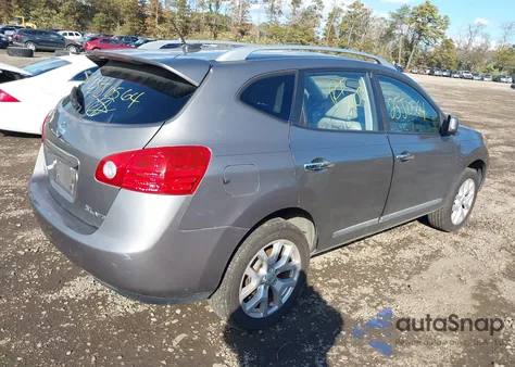 2011 Nissan Rogue Sv from USA, damaged, VIN JN8AS5MV2BW681932